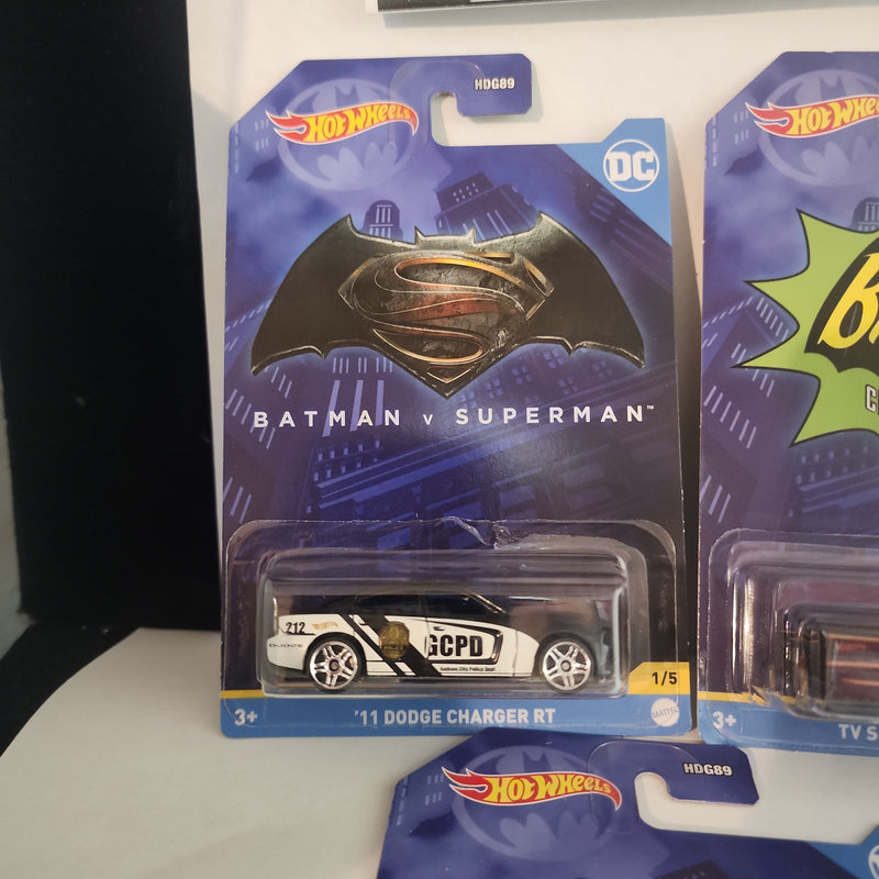 Hot wheels Set 5 cars Batman