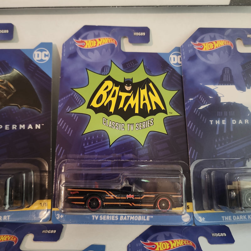 Hot wheels Set 5 cars Batman