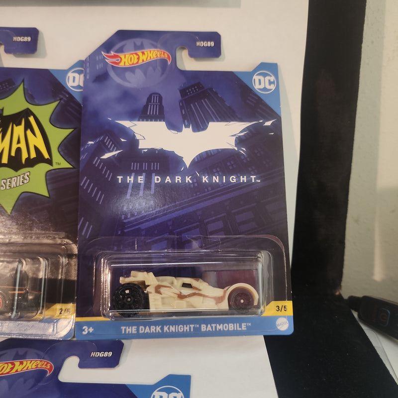 Hot wheels Set 5 cars Batman