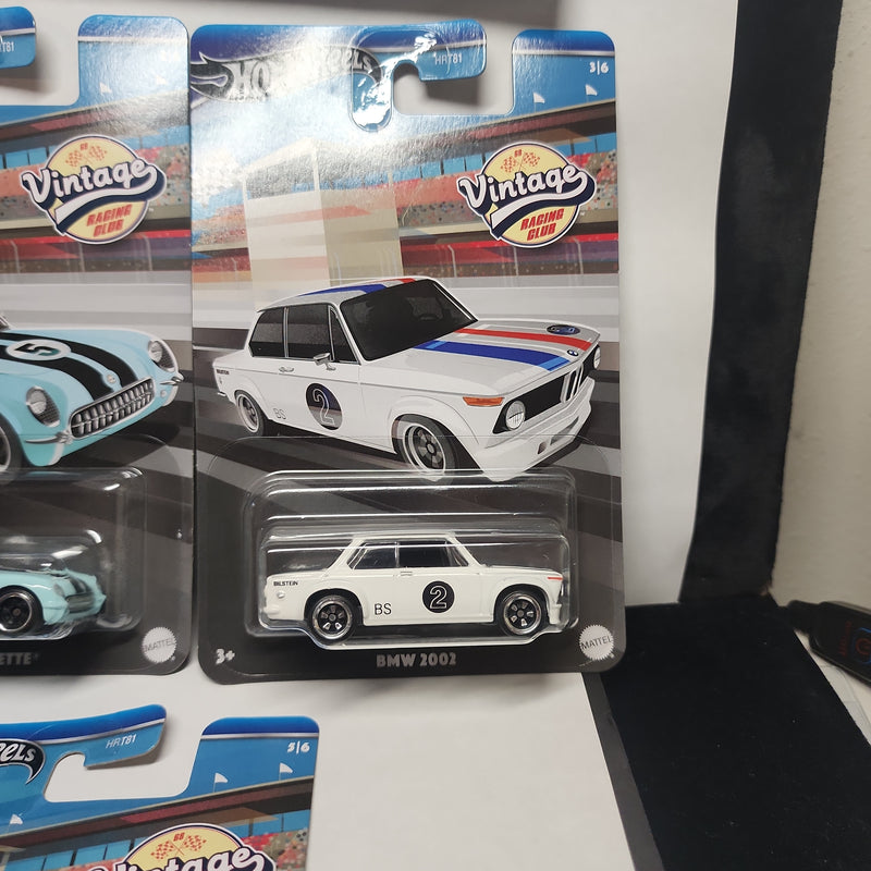 New Hot wheels Vintage Racing Club set