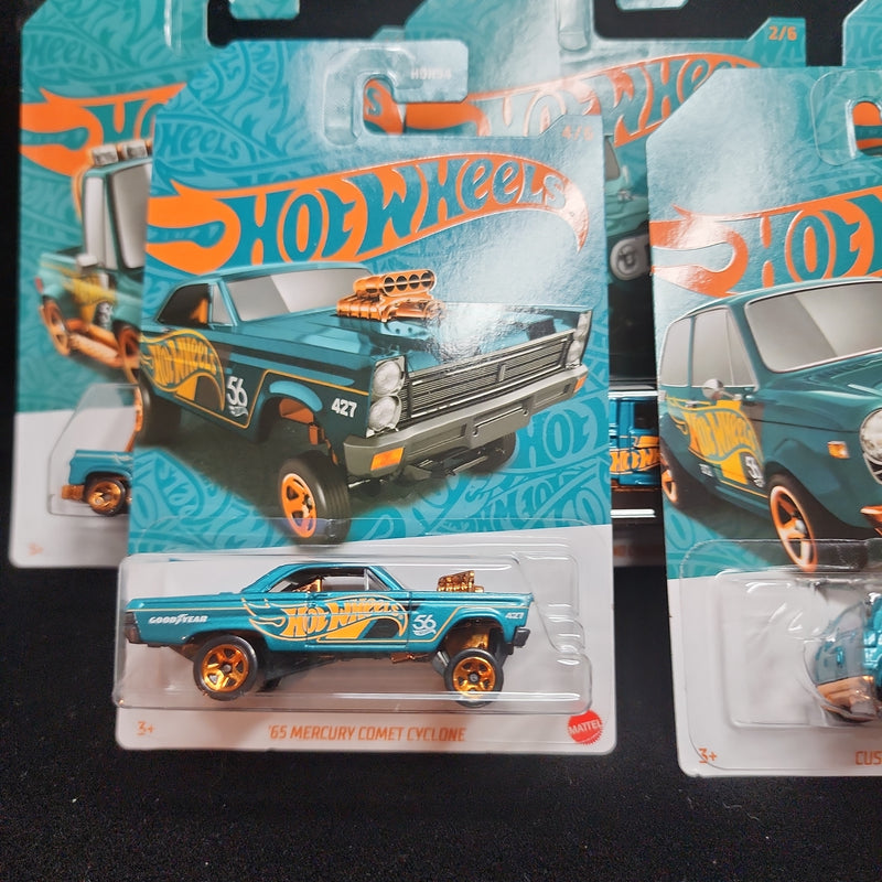 2024 Hot wheels 56 th Aniversary set 5 cars