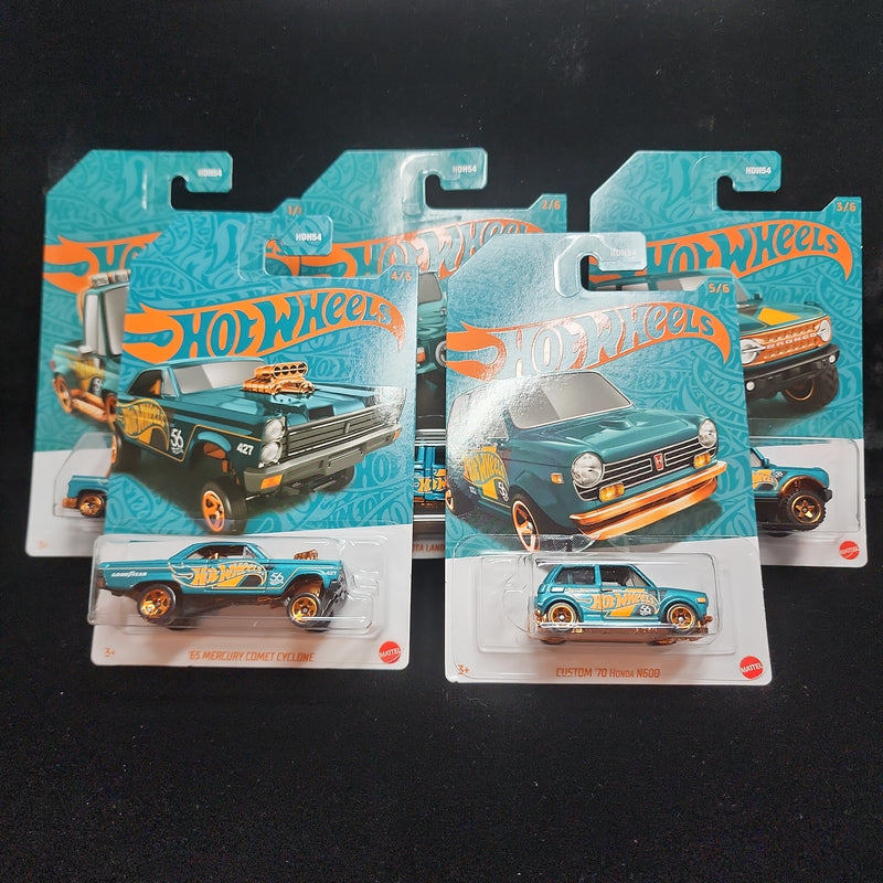 2024 Hot wheels 56 th Aniversary set 5 cars