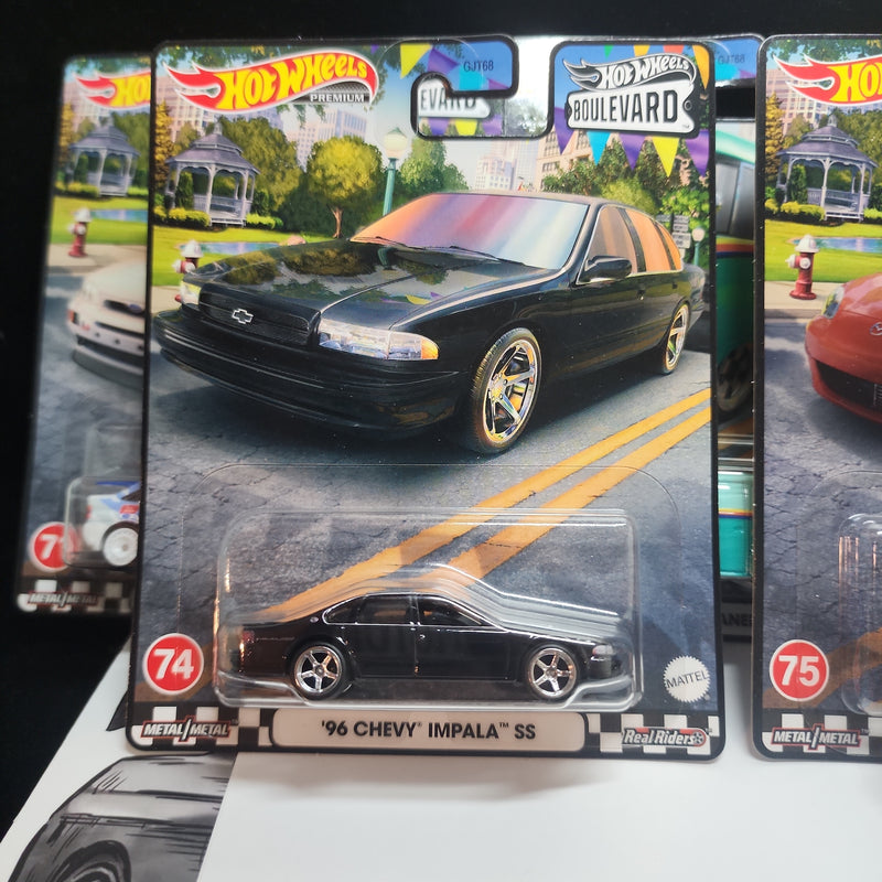 Hot wheels premium Boulevard set