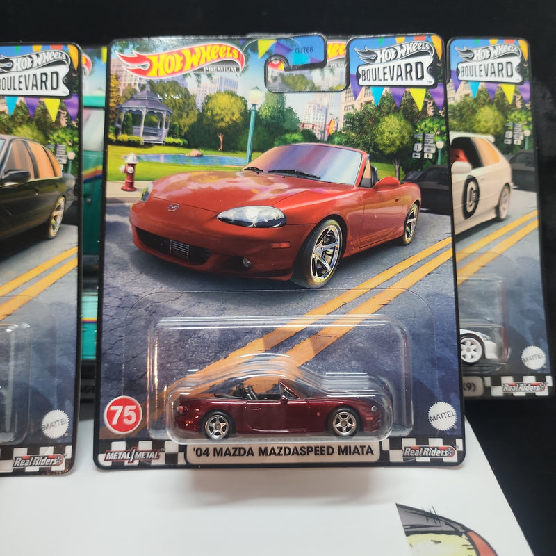 Hot wheels premium Boulevard set