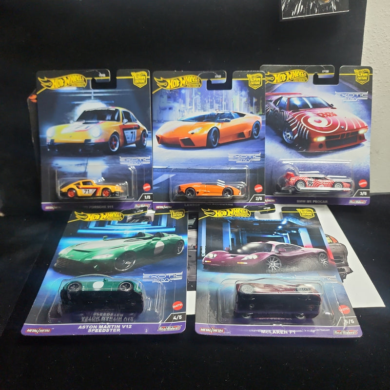 Hot wheels premium car culture