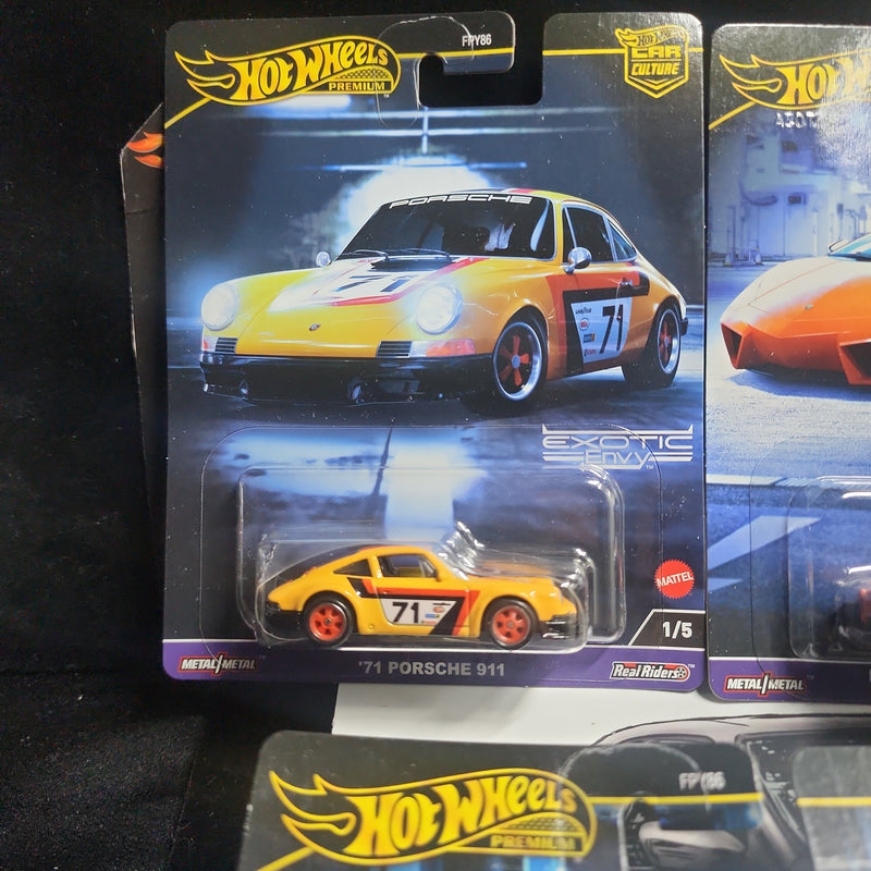 Hot wheels premium car culture