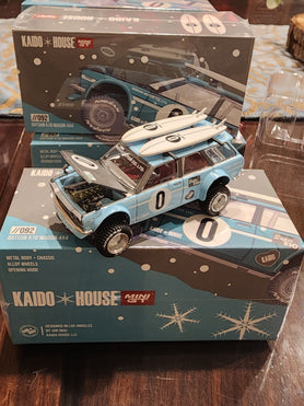 Kaido house mini GT 1.64 Datsun 510 Wagon 4x4 Winter Holiday Edition