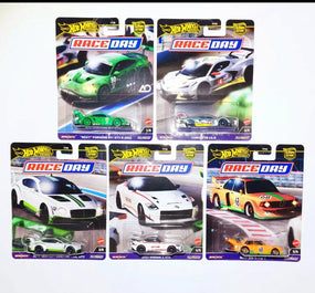 Hot wheels premium Race Day set