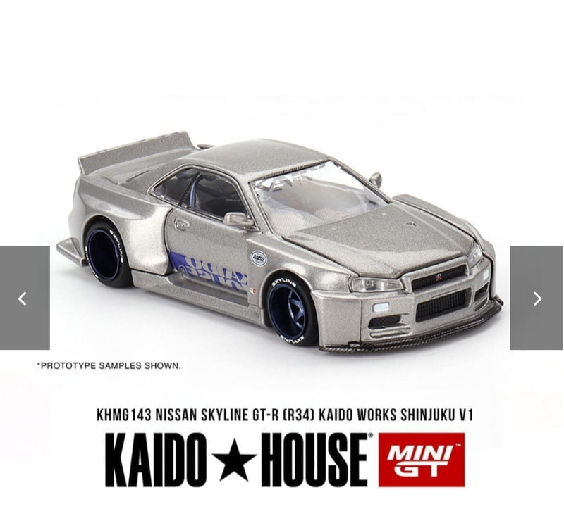 Kaido house 1.64 Nissan Skyline GT-R R34