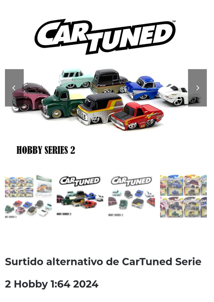 Car Tuned Premier Series 2 Hobby Assortment of 8 cars