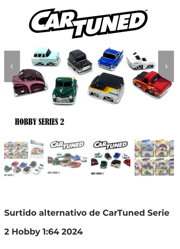 Car Tuned Premier Series 2 Hobby Assortment of 8 cars