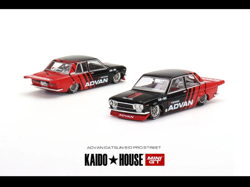 Kaido house mini GT 1.64 Datsun 510 pro street ADVAN