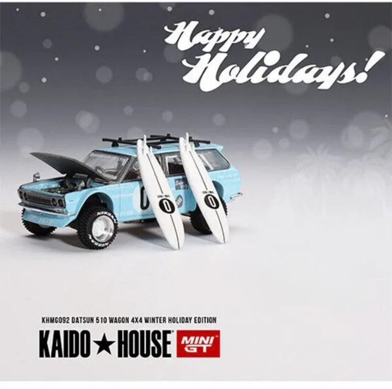 Copy of Kaido house mini GT 1.64 Datsun 510 Wagon 4x4 Winter Holiday Edition