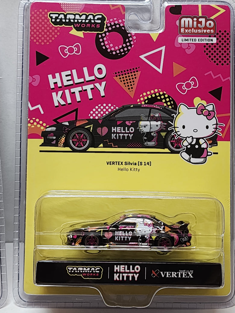 Tarmac 1.64 Vertex Nissan Silvia S14 Hello kitty