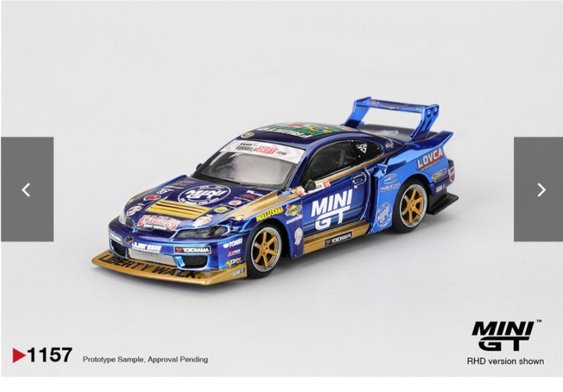 Mini GT 1.64 Nissan Silvia S15 LB-SILHOUETTE