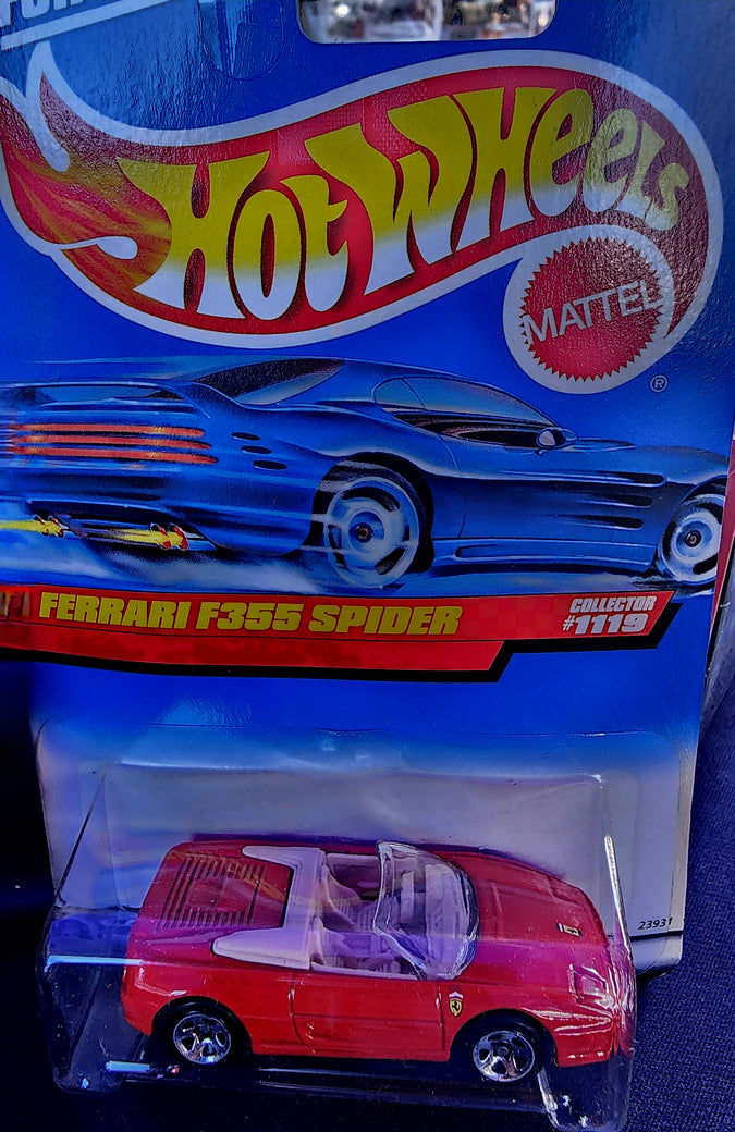 1998 Hot wheels Ferrari F355 Spider