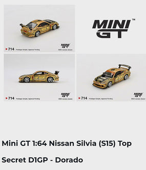 Mini GT 1.64 Nissan Silvia S15