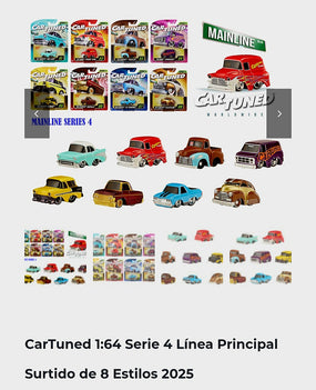 Car Tuned 1.64 series 4 set 8 cars