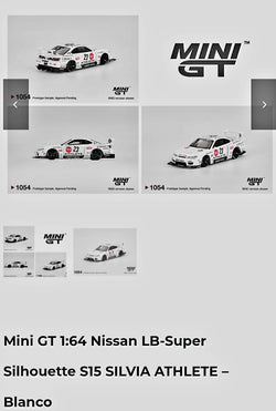 Mini GT 1.64 Nissan LB-SILHOUETTE S15