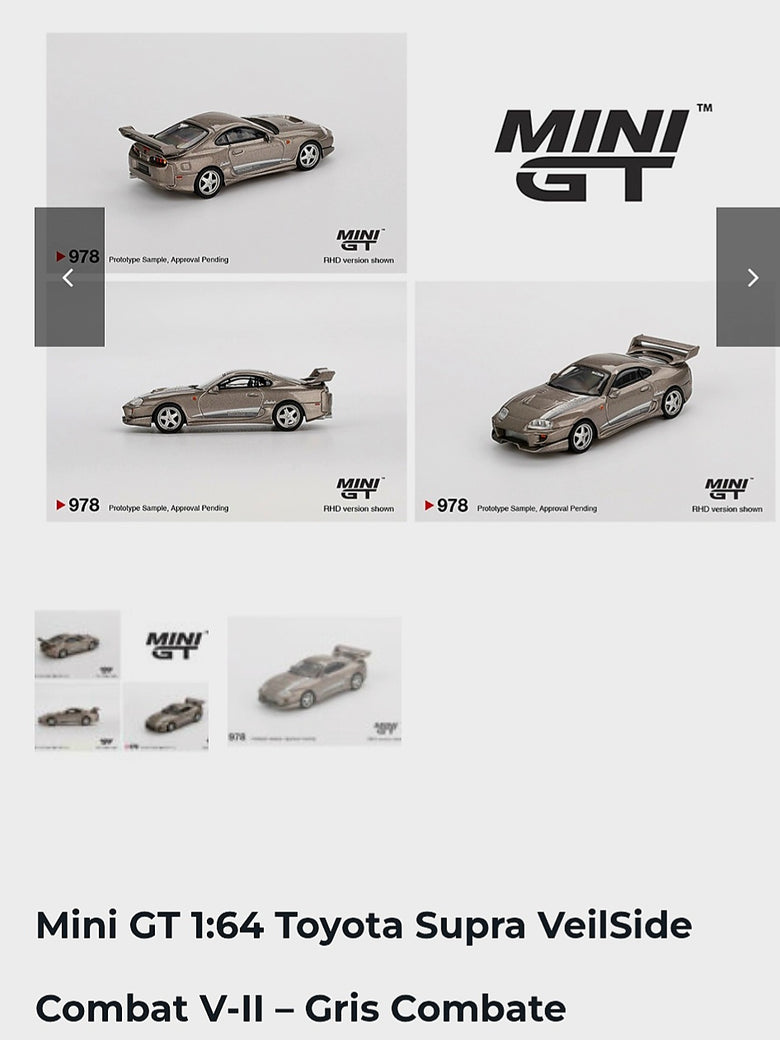 Mini GT 1.64 Toyota Supra Veilside Combat V-II