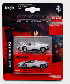 Maisto 1.64 Speed Icons Ferrari Daytona SP3 white