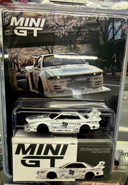 Mini GT 1.64 Nissan GT R32 Kaido Works Tas 2025