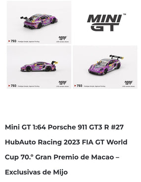 Mini GT 1.64 Porche 911 GT3