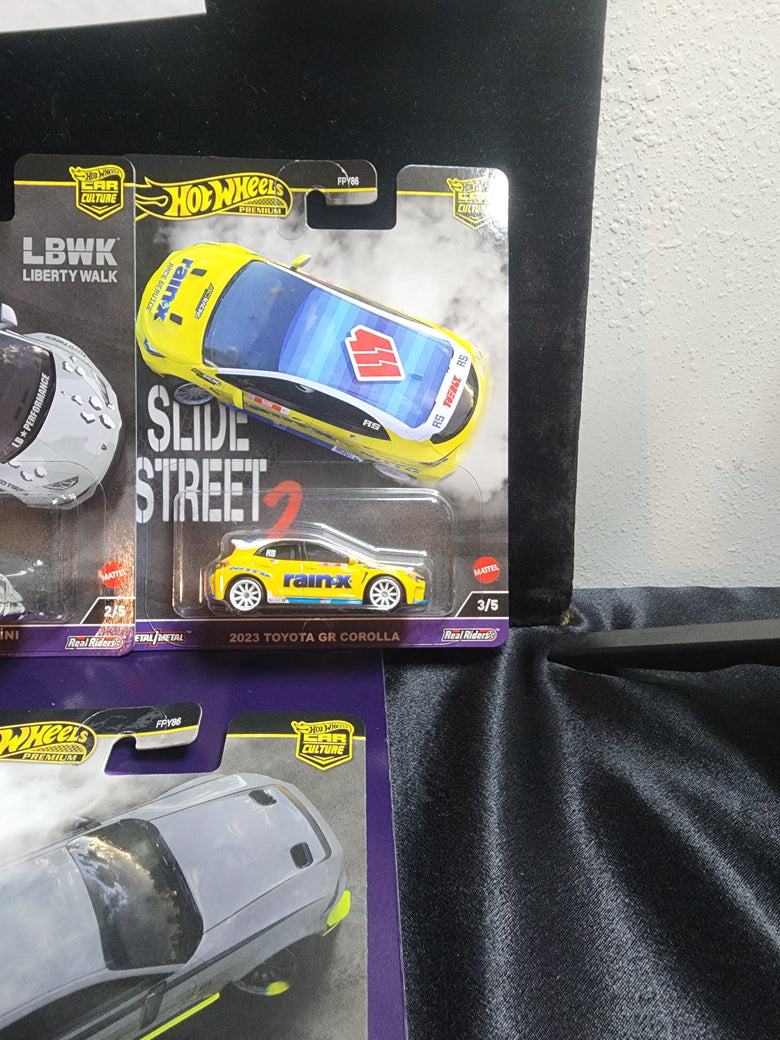 Hot wheels premium set Slide Street 2