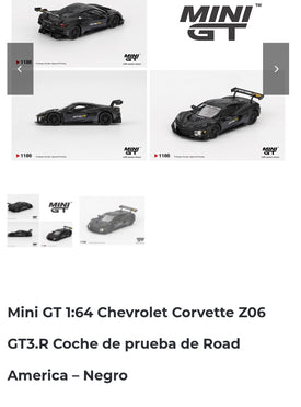 Mini GT 1.64 Chevrolet Corvette Z06