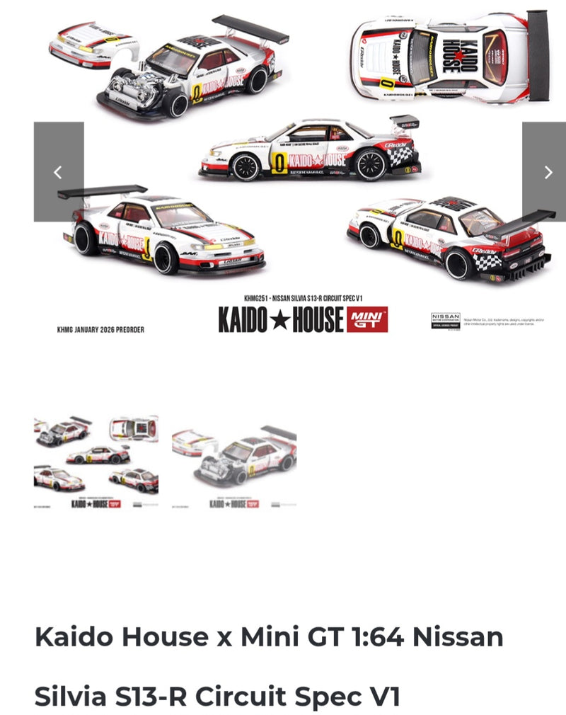 Kaido house 1.64 Nissan Silvia S13 R Circuit