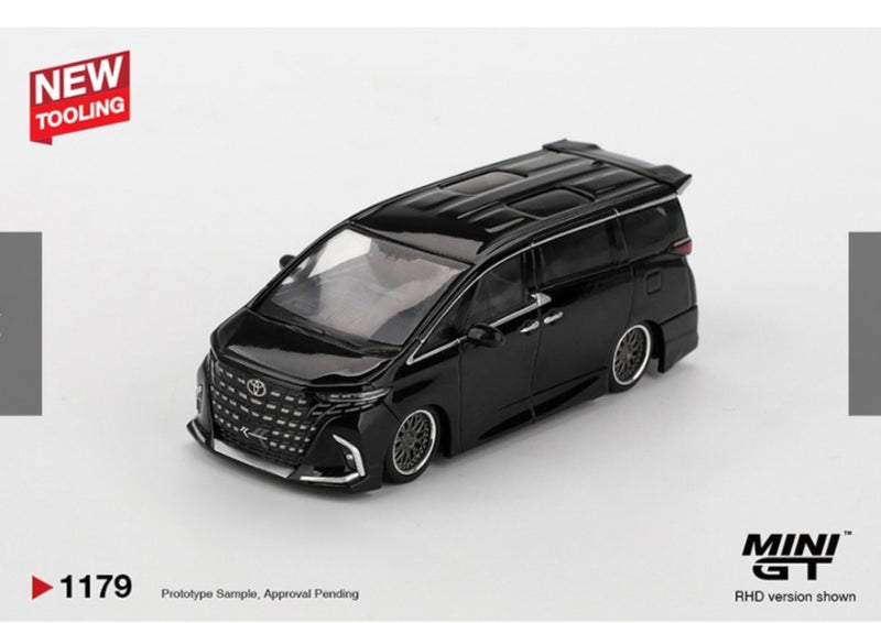 Mini GT 1.64 Toyota Alphard 40 KUHL Black
