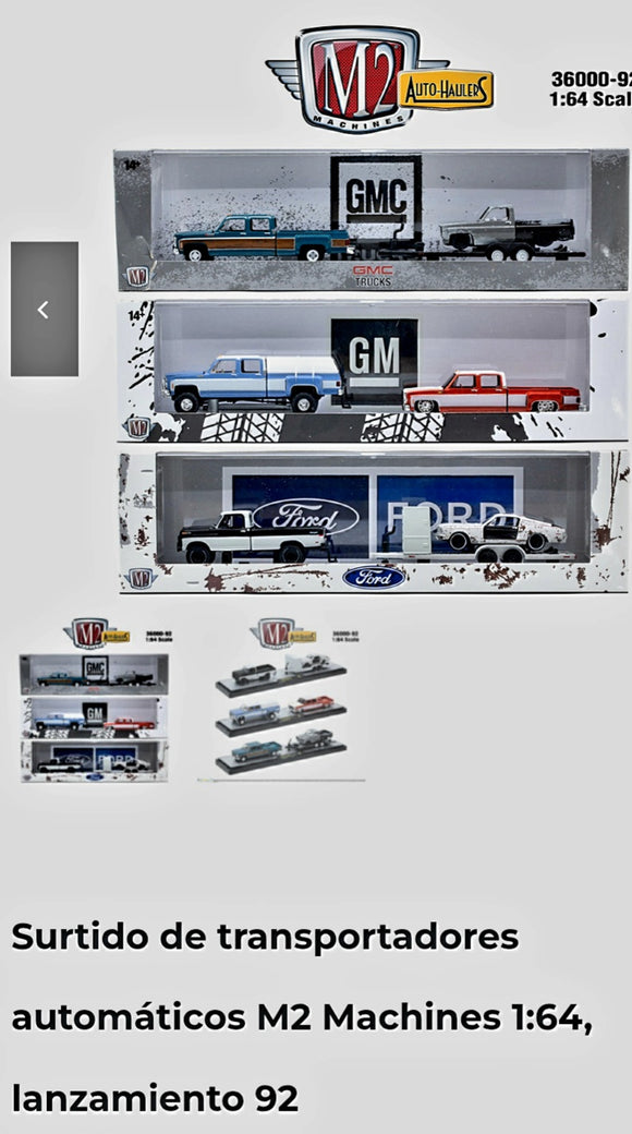 M2 1.64 Auto Hulers Release 92 set 3 pices