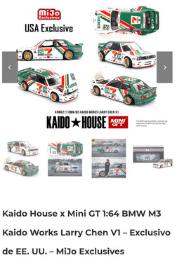Kaido house 1.64 BMW M3 LARRY CHEN