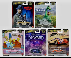 Hot wheels premium Pop Culture set of 5 cars