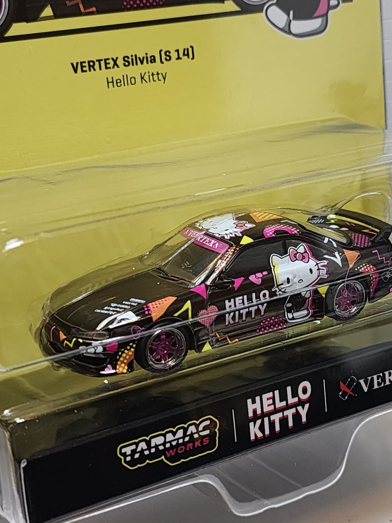 Tarmac 1.64 Vertex Nissan Silvia S14 Hello kitty