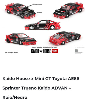 Kaido house Toyota AE86 Sprinter Trueno ADVAN