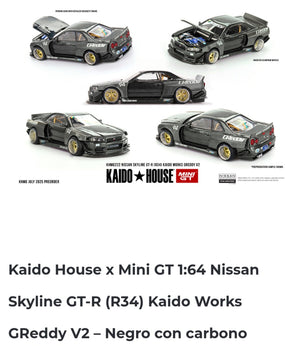 Kaido house 1.64 Nissan Skyline GT-R R34