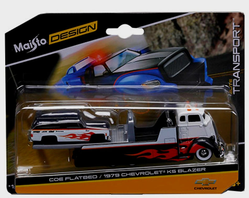 Maisto 1.64 Coe Flatbed/ Chevrolet k5 Blazer Custom