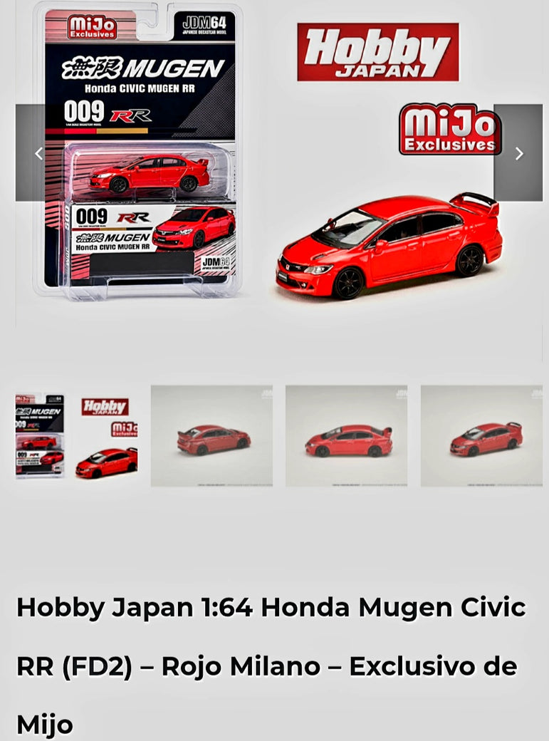 JDM64 HONDA CIVIC MUGEN RR