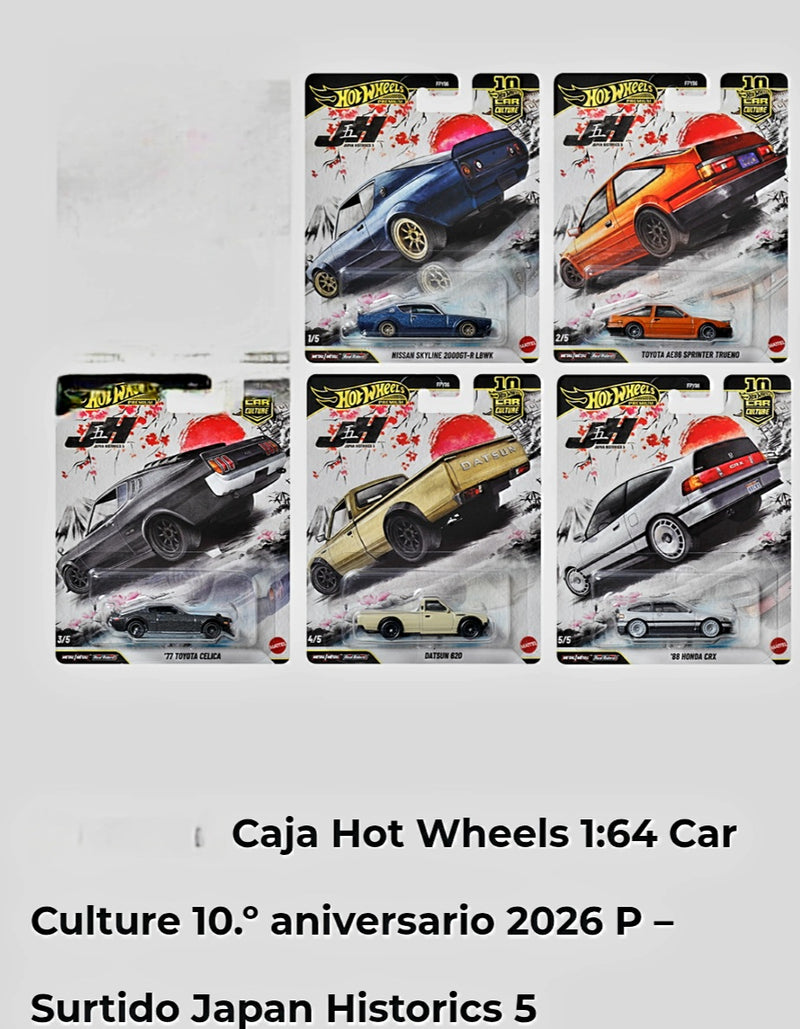 HW 1.64 Japan Historics 5 set