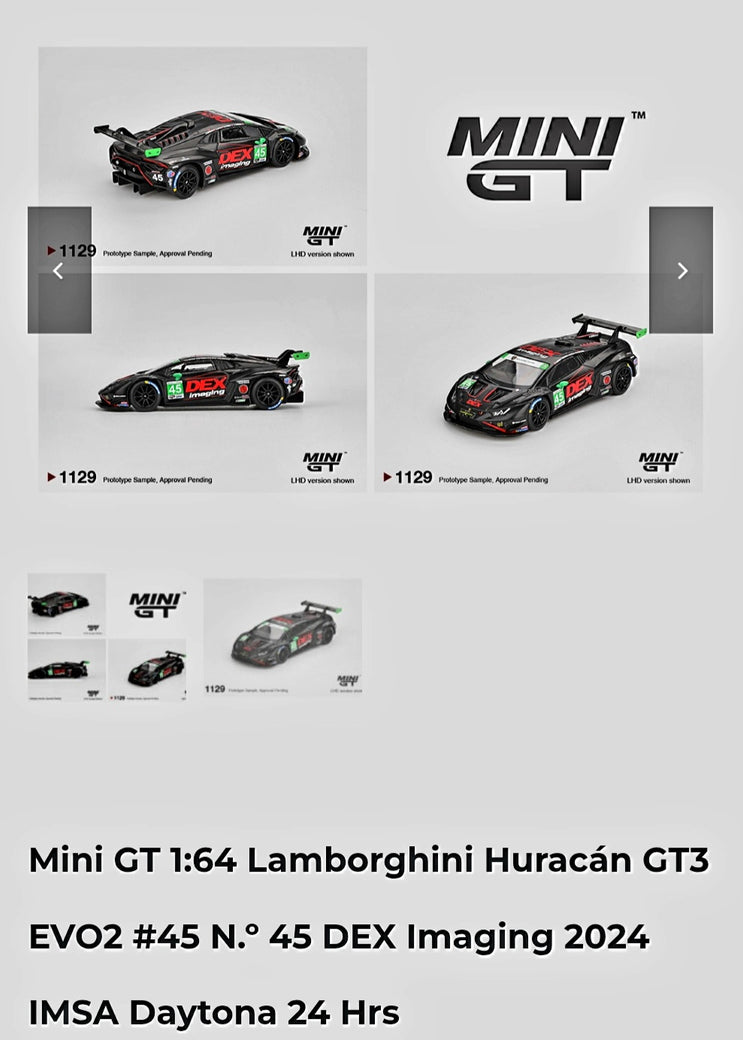 Mini GT 1.64 Lamborghini Huracán GT3 EVO
