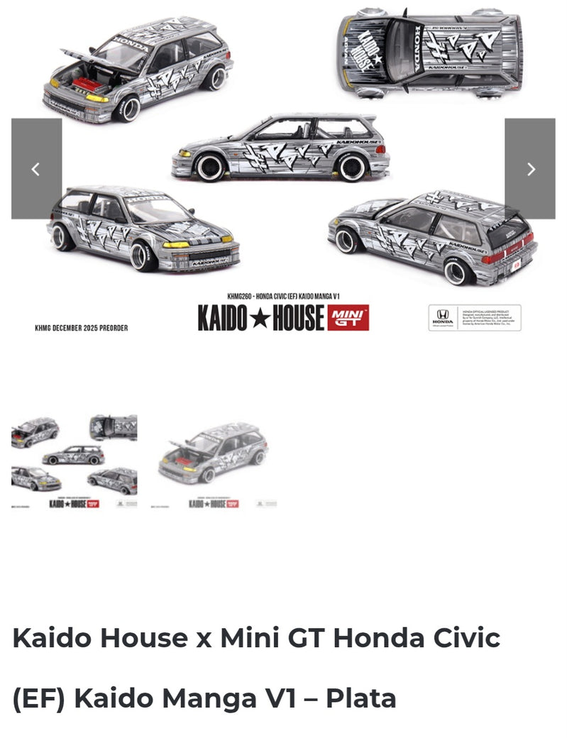 Kaido house 1.64 Honda Civic EF Manga