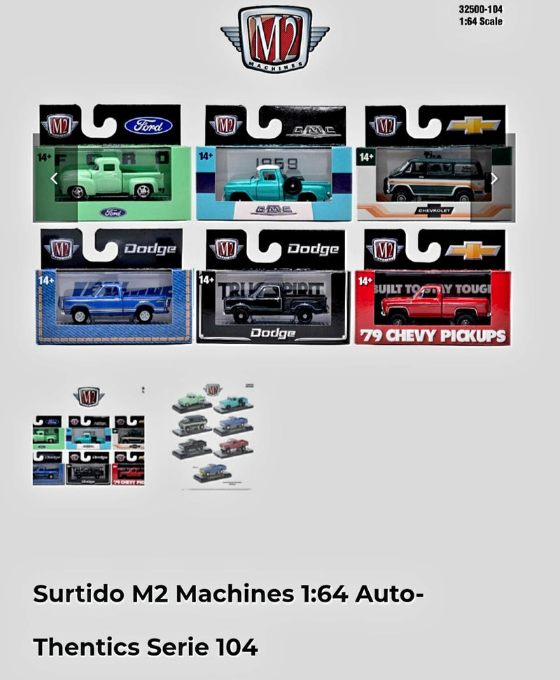 M2 1.64 Auto Thentics Release 104 set 6 Truck