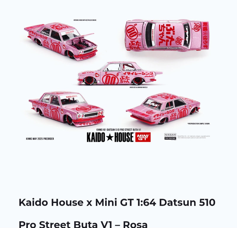 Kaido house mini GT 1.64 Datsun 510 Street