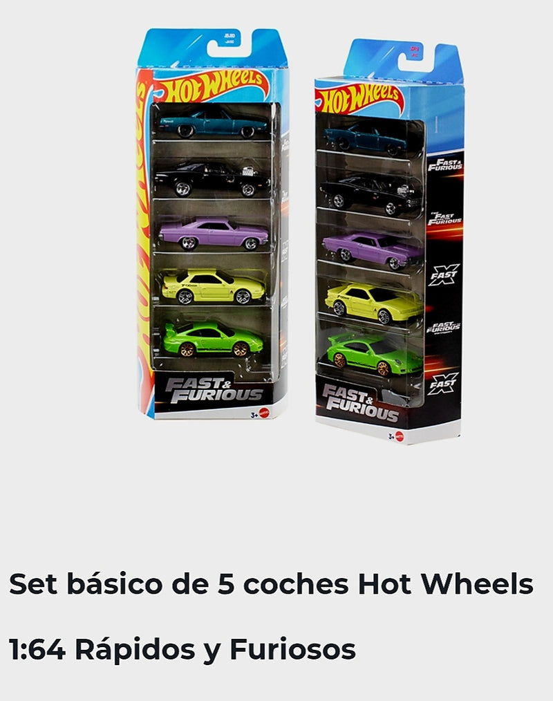HW 1.64 Fast And Furious 5 pack