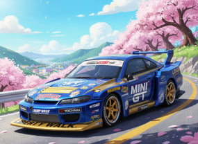 Mini GT 1.64 Nissan Silvia S15 LB-SILHOUETTE