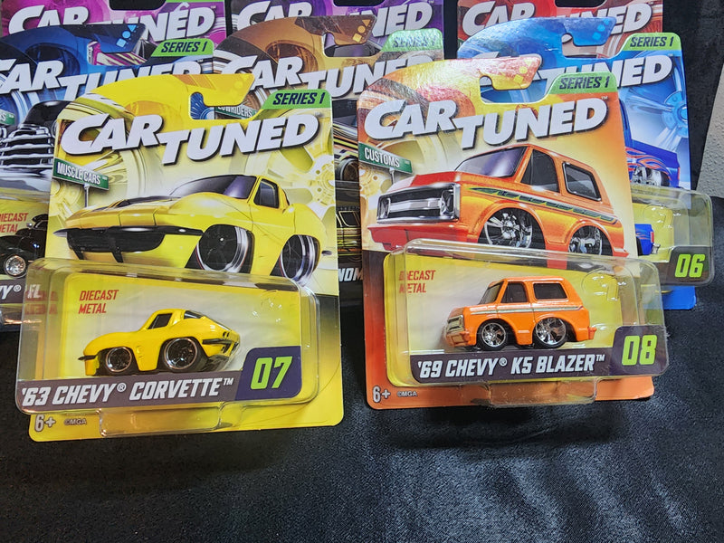 Car Tuned series 1 New Set 8 cars