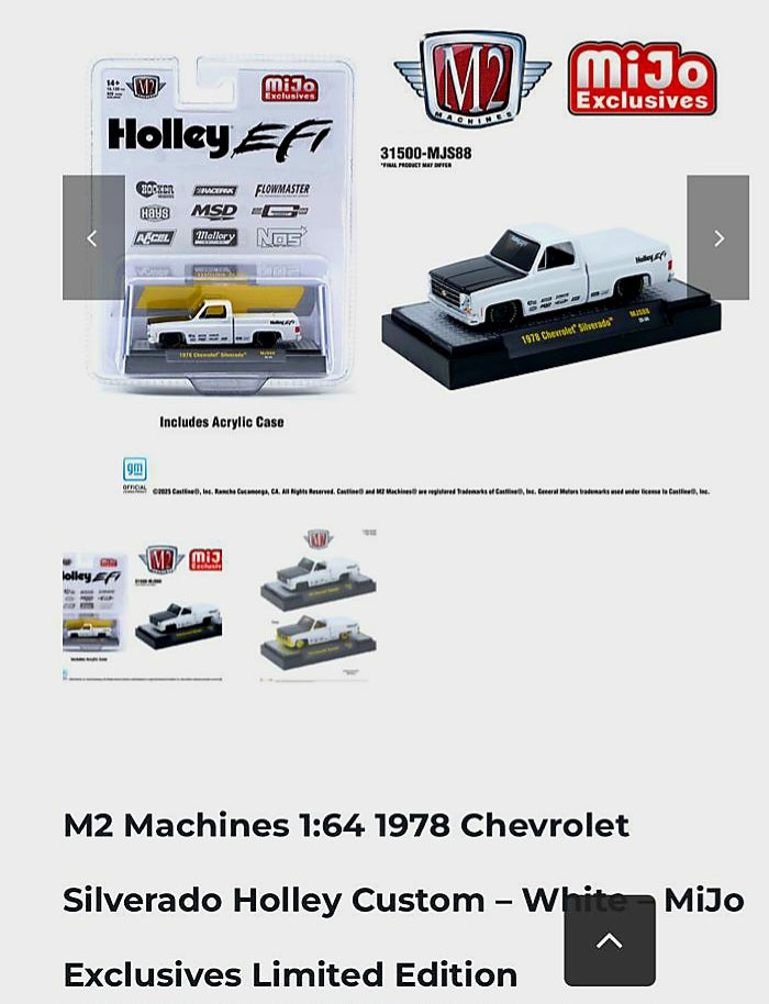 M2 1.64 Chevrolet Silverado 78 Holley EFI