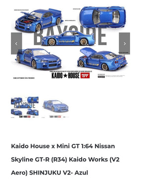 Kaido house Nissan GT-R R34