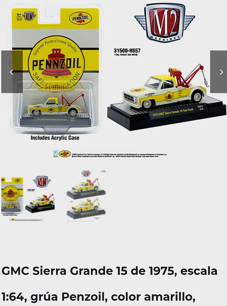 M2 1.64 GMC Sierra Grande Tow Truck Pensol